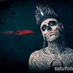 фото Zombie Boy Рик Дженест 04.12.2018 №260 - photo of Zombie Boy - tatufoto.com